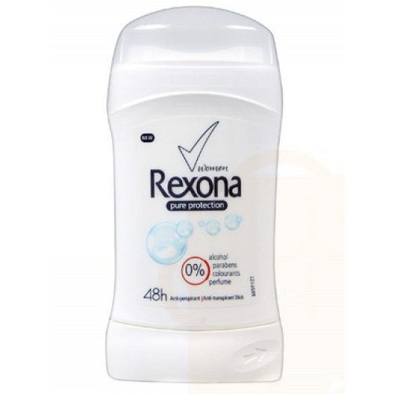 Rexona Natural Pure Protection Antitranspirant Deodorant Stick für Frauen 40 ml