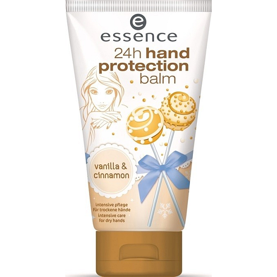 Essence 24h Handschutzbalsam Vanille & Zimt schützende Handcreme 100 ml