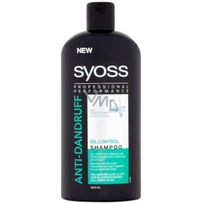 Syoss Anti-Dandruff Oil Control 100 Anti-Grease für fettiges Haar mit 500 ml Schuppen