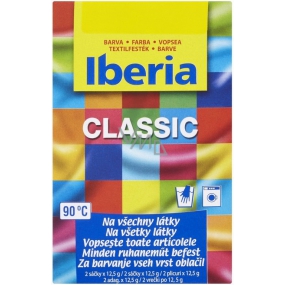 Iberia Classic Textilfarbe gelb 2 x 12,5 g