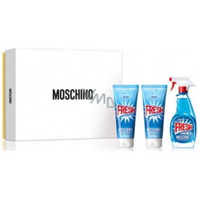 Moschino Fresh Couture Eau de Toilette für Frauen 50 ml + Duschgel 50 ml + Körperlotion 50 ml, Geschenkset