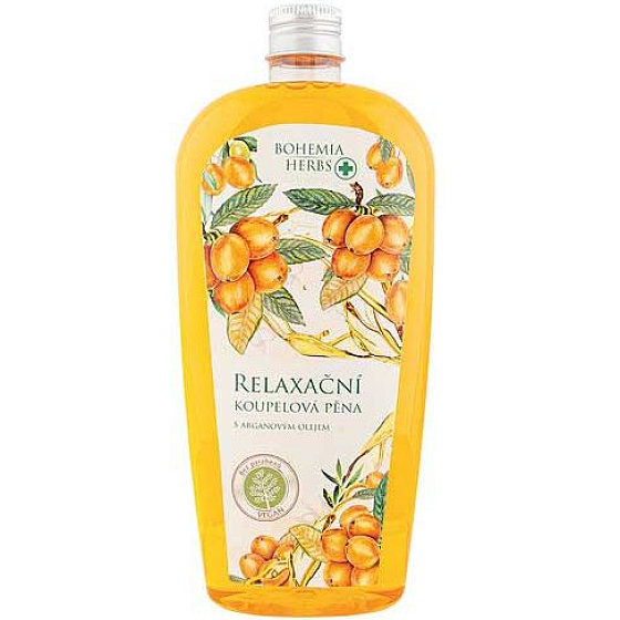 Böhmen Geschenke Arganöl entspannender Badeschaum 500 ml