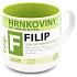 Nekupto Hrnkoviny Tasse mit dem Namen Filip 0,4 Liter