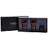 Versace Crystal Noir EdT 5 ml Eau de Toilette + 25 ml Bodylotion + 25 ml Duschgel, Geschenkset