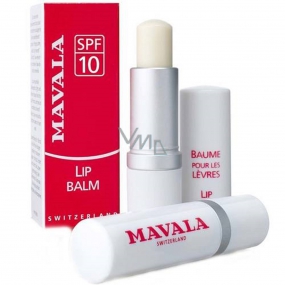 Mavala Lippenbalsam SPF10 Lippenbalsam für trockene und rissige Lippen 4,5 g