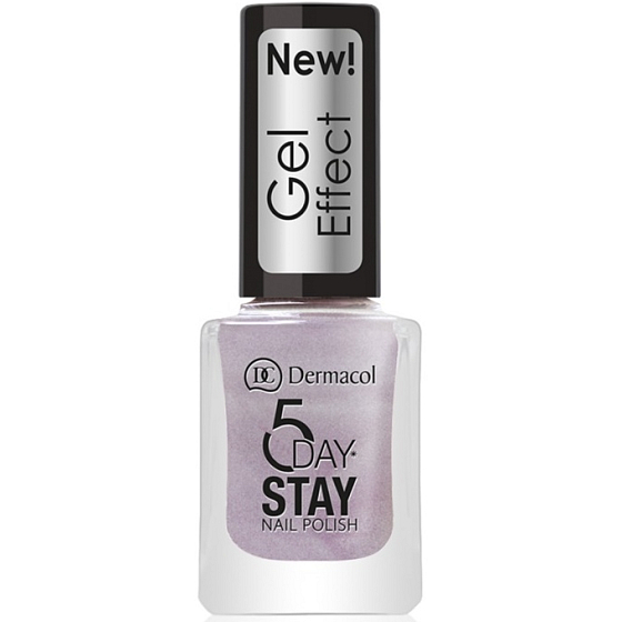 Dermacol 5 Day Stay Gel Effect lang anhaltender Nagellack mit Geleffekt 31 Bijoux 12 ml