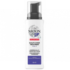 Nioxin System 6 Kopfhaut & Haar Spülfreie Pflege für deutlich dünner werdendes natürliches und chemisch behandeltes mittleres bis dickes Haar 100 ml
