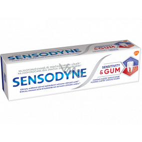 Sensodyne Sensitivity & Zahnpasta für Zahnfleischschutz 75 ml