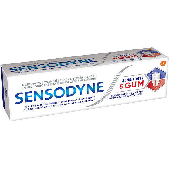 Sensodyne Sensitivity & Zahnpasta für Zahnfleischschutz 75 ml