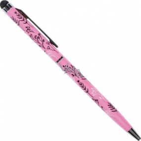 Albi Kugelschreiber mit Kvítka-Stift auf Pink