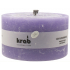 Krabben Lavendel abweisende Gartenkerze rustikal, brennt 45 Stunden, 80 x 140 x 140 mm 1.000 g