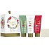 Scottish Fine Soaps Spiced Apple - Würziges Apfelduschgel 75 ml + Körpercreme 75 ml + Hand- und Nagelcreme 75 ml + dreimal fein gemahlene Toilettenseife 40 g, Kosmetikset