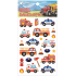 Plastische Aufkleber Verkehrsmittel 10,5 x 19 cm