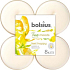 Bolsius True Moods fühlen sich glücklich Mango & Bergamotte - Mango und Bergamotte Maxi duftenden Teelichter 8 Stück, Brenndauer 8 Stunden