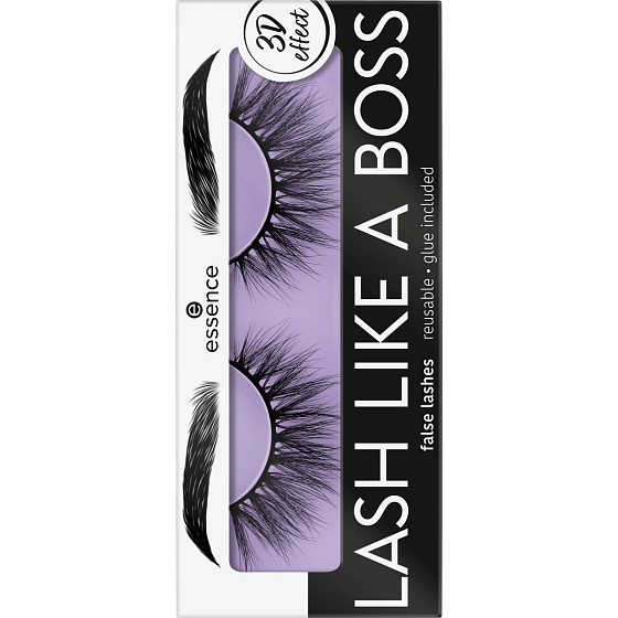 Essence Lash Like a Boss Falsche Wimpern Falsche Wimpern 02 Limitless 1 Paar