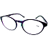 Berkeley Lesebrille +3,5 Kunststoff lila gefrostet, rundes Glas 1 Stück MC2182