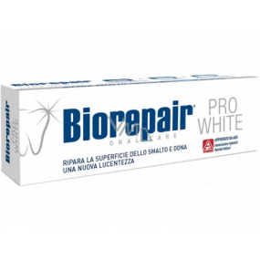 Biorepair Pro White aufhellende Zahnpasta für empfindliche Zähne 75 ml