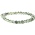 Prehnit mit Epidot Armband elastischer Naturstein, Kugel 6 mm / 16 - 17 cm, reiner Geistesstein
