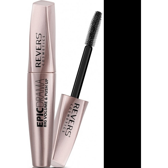 Revers Epic Drama Big Volume & Push Up Mascara Wimperntusche Schwarz 12 ml