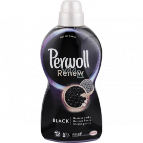 Perwoll Renew Black Waschgel stellt intensive schwarze Farbe wieder her, erneuert die Fasern 32 Dosen 1,92 l