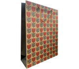 Nekupto Geschenk Kraftbeutel 37 x 28 x 10 cm Tulpen