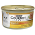 Gourmet Gold Melting Heart Pastete mit Sauce Huhn in Dosen für ausgewachsene Katzen 85 g
