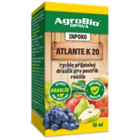 Agrobio Inporo Atlante K 20 schnell verträgliches Kalium für die Pflanzenbesprühung 10 ml