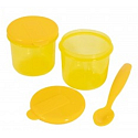 First Step Travel food set blau 2 Schalen + Löffel