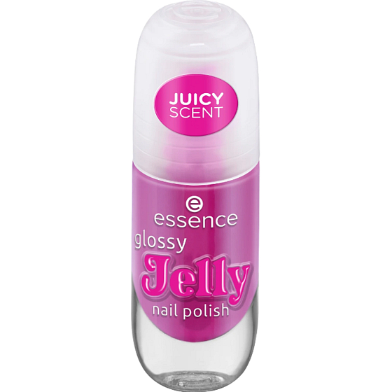 Essence Glossy Jelly Nagellack mit Duft und Hochglanz 01 Summer Splash 8 ml