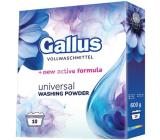 Gallus Universal prací prášek na bílé a barevné prádlo 10 dávek 600 g