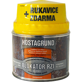 Hostagrund U2161 Rostschutzblocker Grundierung Farbe für Metall, 400 ml