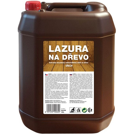 Holzlasur, Walnuss, 10 l