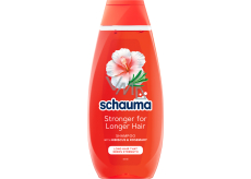 Schauma šampon Stronger for Longer Hair pro dlouhé vlasy s ibiškem a rozmarýnem 400ml