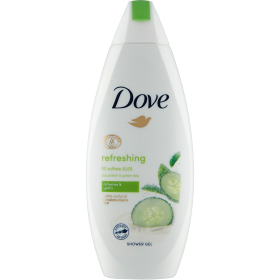 Dove Go Fresh Touch Duschgel mit Gurke und grünem Tee 250 ml