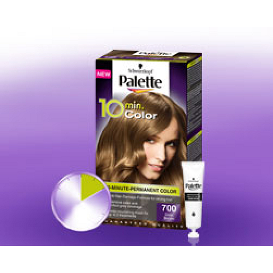 Schwarzkopf Palette 10 Minuten Haarfarbe Farbe 700 Dunkelblond