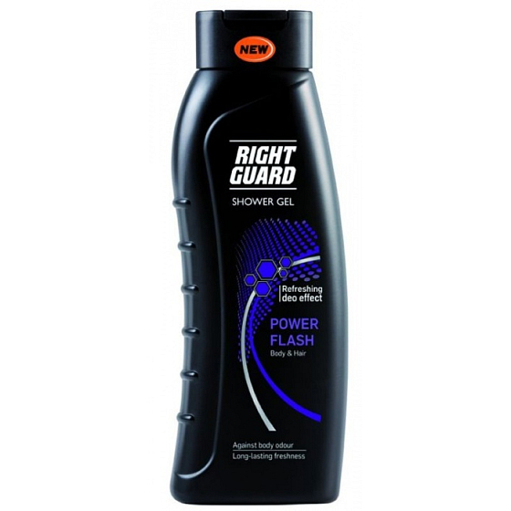 Right Guard Power Flash Duschgel für Männer 400 ml