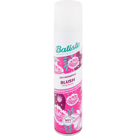 Batiste Blush Trockenhaarshampoo für Volumen und Glanz 200 ml