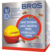 Bros Apfel Fruchtfliegenfalle + Nachfüllung, 30 ml