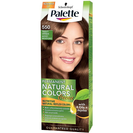Schwarzkopf Palette Permanent Natural Colors Haarfarbe 550 Dark Nut