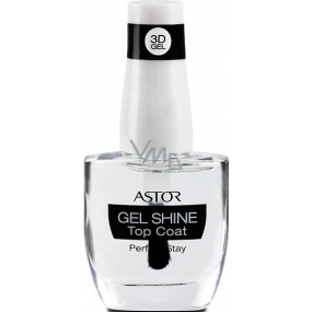 Astor Perfect Stay 3D Gel Shine Decklack Top Nagellack 100 Transparent 12 ml