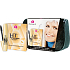 Dermacol Mega Lashes Super Volume Mascara schwarz 13 ml + Hyaluron Therapy 3D Augenmaske 6 x 6 g + Beutel, Kosmetikset