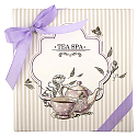 Bohemia Gifts Tea Spa Badeschaum 200 ml + Duschgel 100 ml + Haarshampoo 100 ml + handgemachte Seife 30 g, Kosmetikset