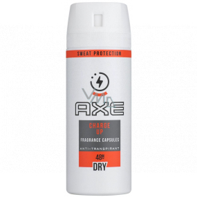 Axe Charge Up Antitranspirant Deodorant Spray für Männer 150 ml