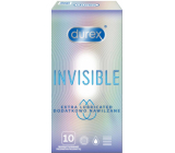 Durex Invisible Extra Thin Extra Lubricated Kondome extra dünn, extra geschmiert Nennweite: 54 mm 10 Stück