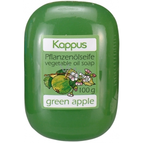 Kappus Green Apfel Glycerin Toilettenseife mit Pflanzenöl 100 g