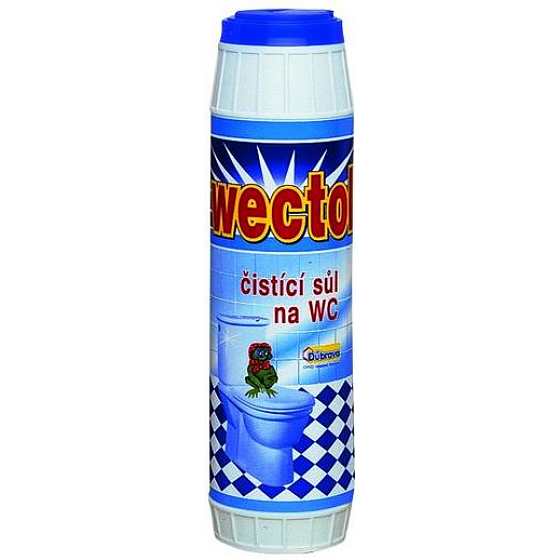 Wectol Wc Reinigungssalzpulverpräparat zur Entfernung von Eisen (III) -calciumablagerungen, Flecken und Gerüchen 500 g