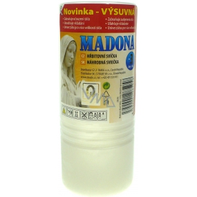 Madonna Cemetery Kerzenguss ausziehbar weiß 4 Tage 240 g