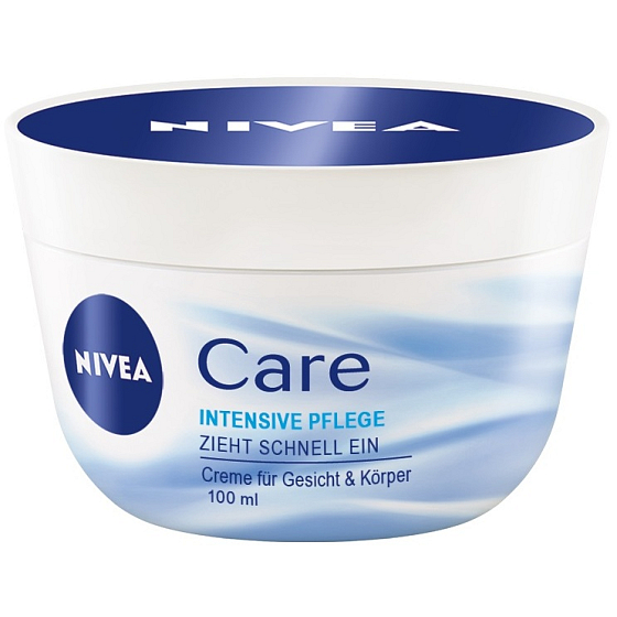 Nivea Care pflegende Tagescreme für Gesicht, Hände und Körper 100 ml