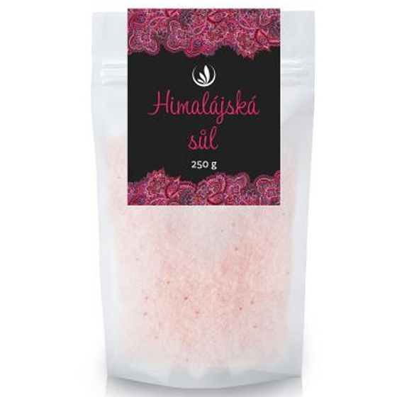 Allnatur-Himalaya-Salz enthält unter anderem 250 g Magnesium, Kalzium, Kalium und Eisen