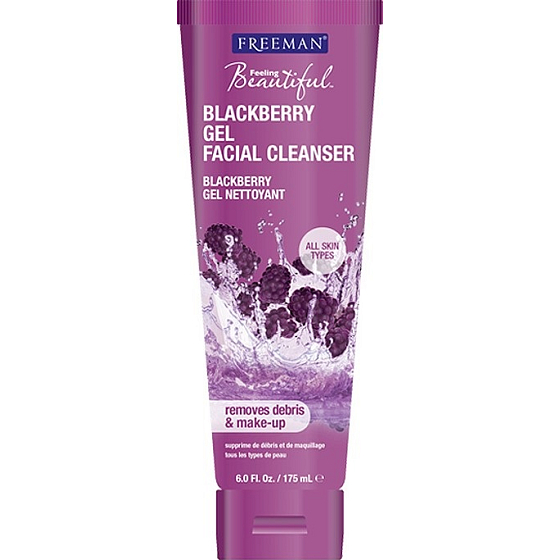 Freeman Feeling Beautiful Blackberry Gesichtsreinigungsgel 175 ml